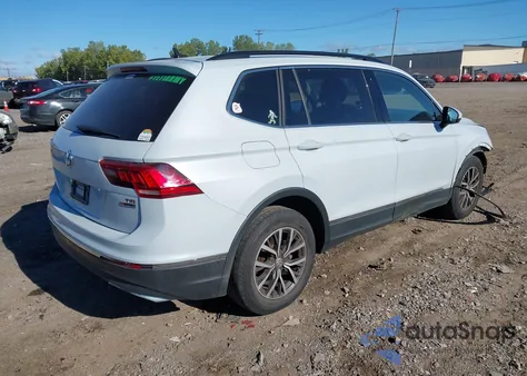 2018 Volkswagen Tiguan 2.0T Se/2.0T Sel z USA, uszkodzony, nr VIN 3VV2B7AX8JM149750